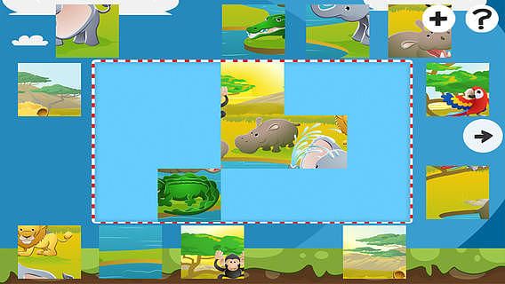 Puzzle du safari - Jeu de puzzles pour enfants en bas âge et les pour mac
