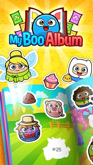 My Boo Album - Album D'Autocollants du Monstre Virtuel pour mac